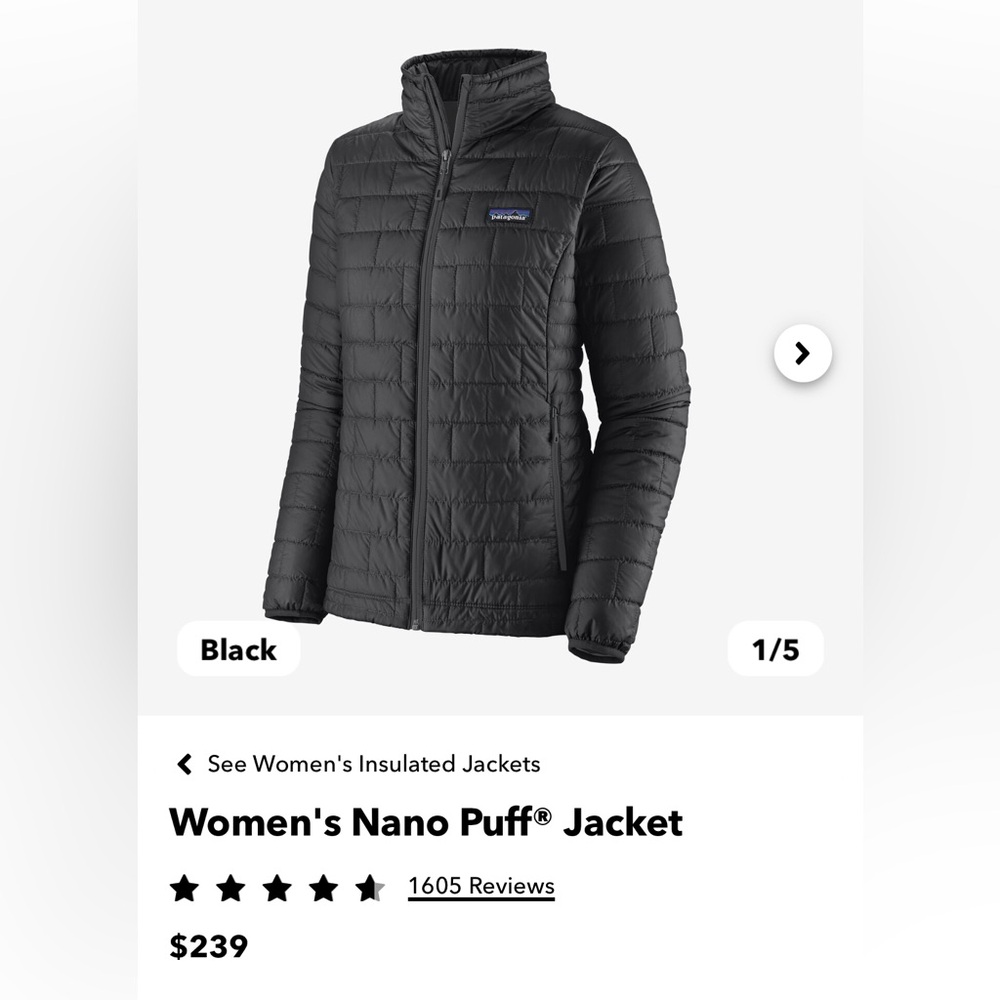 Patagonia Nano puff